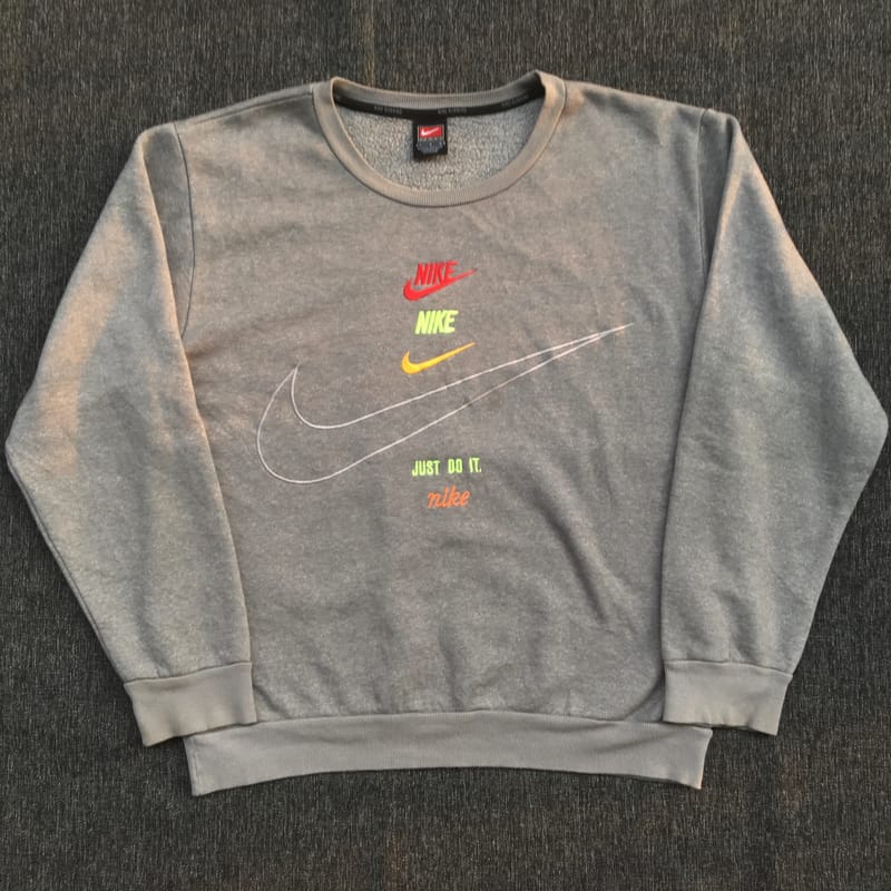 Nike Casual Sweater Pria gray, foto 2