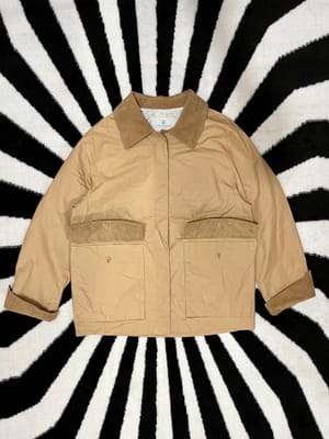 Casual Parka Pria tan