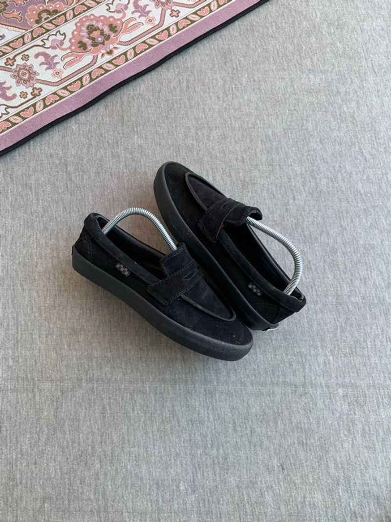 Vans Skate Loafer Slip On Black Suede, foto 2