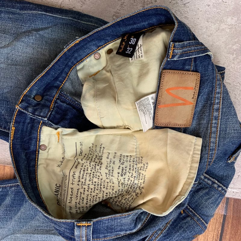 Nudie Casual Jeans Pria blue, foto 6