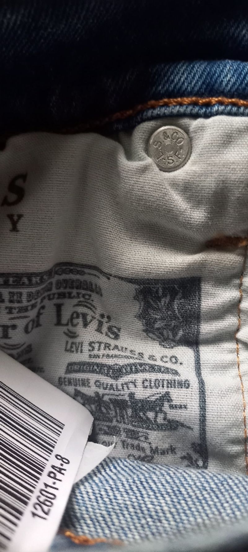 Levi's 501 original slim fit, foto 7