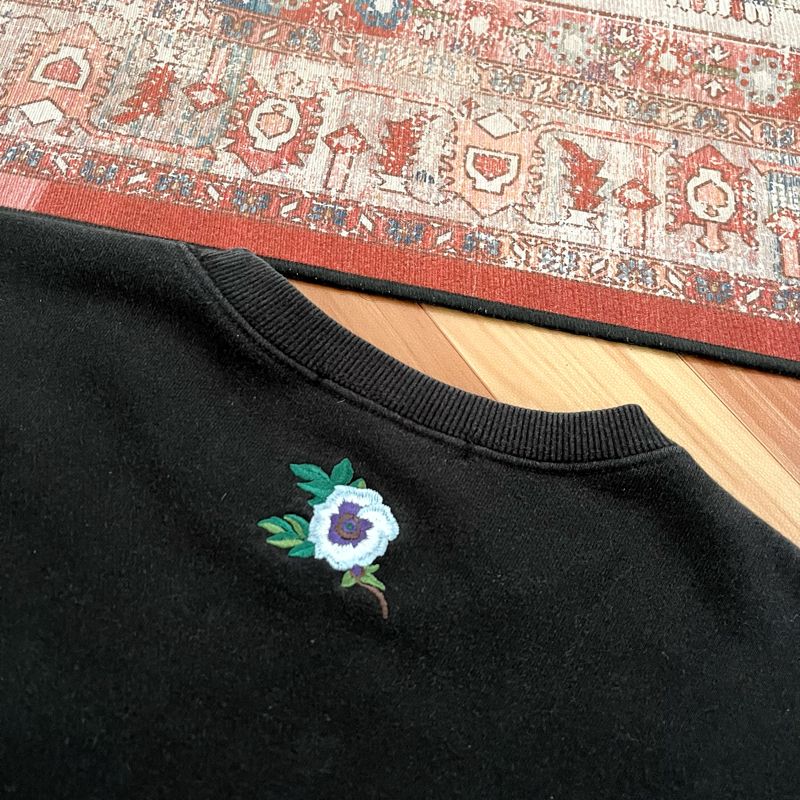 Crewneck Gucci Sablon Logo, foto 4