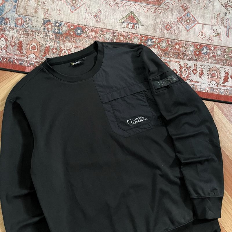 Crewneck National Geographic Pocket Patch, foto 2
