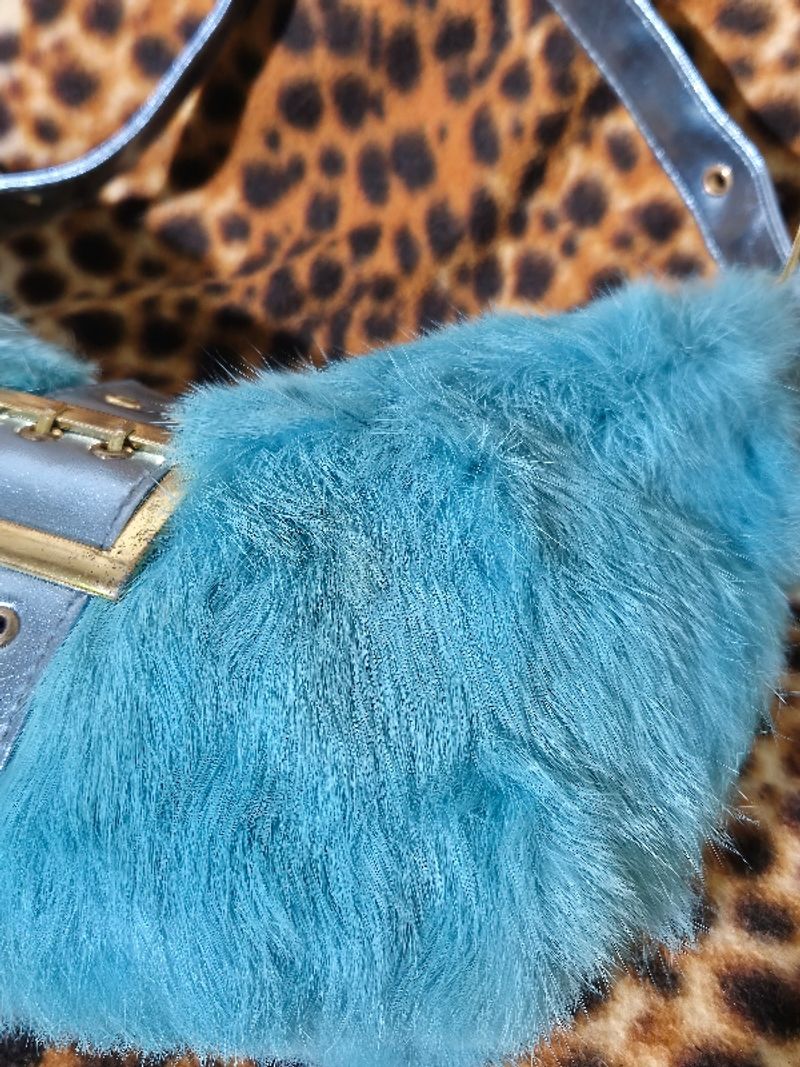 Fur shoulder bag, foto 2