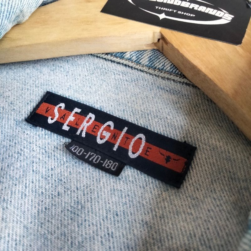 Sergio Valente chore jacket - trucker denim jacket, foto 3