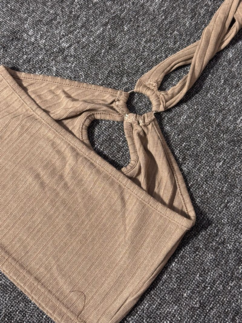 no brand tank top brown, foto 5
