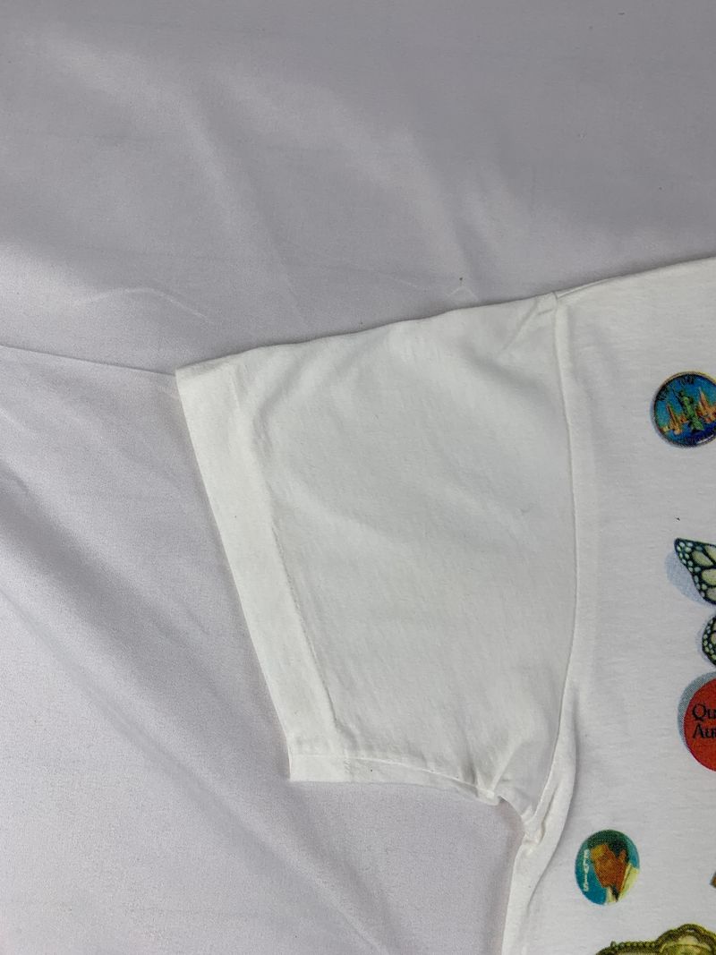 2000s SODA Japan White Pin and Patch Tee (S), foto 5