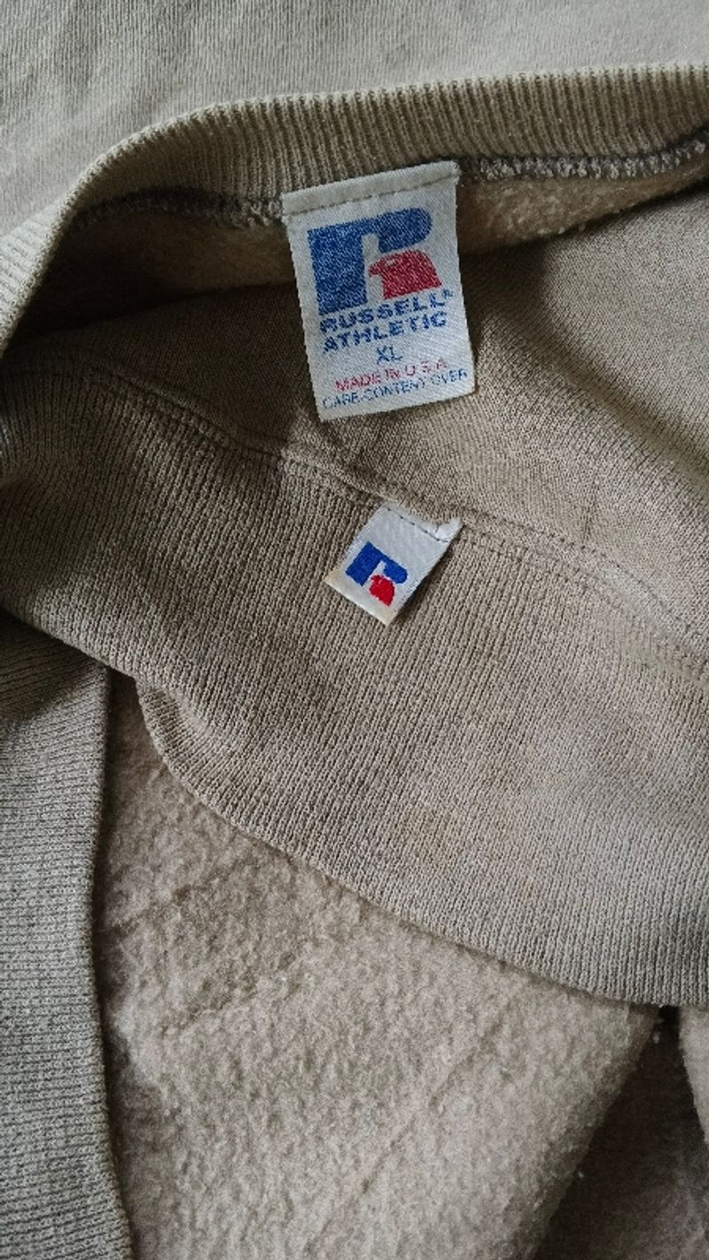 Vintage Russell athletic beige sweatshirt, foto 2