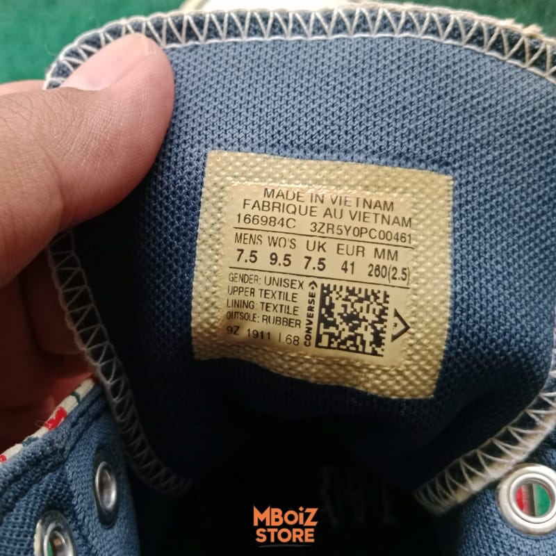 Sepatu Converse CTAS HI Logo Multi, foto 3