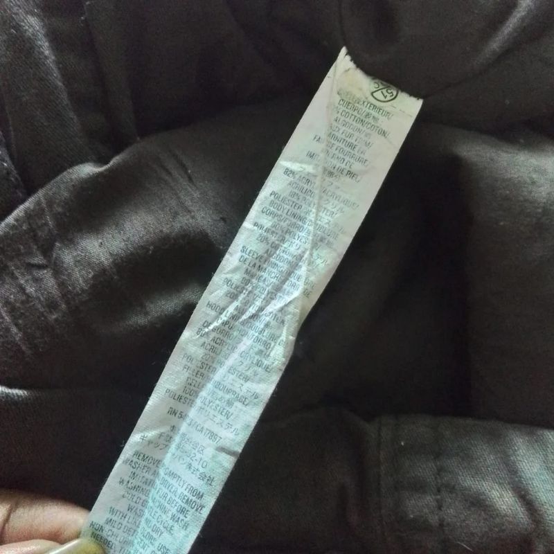 OLD NAVY PARKA ARMY FUR JACKET, foto 9