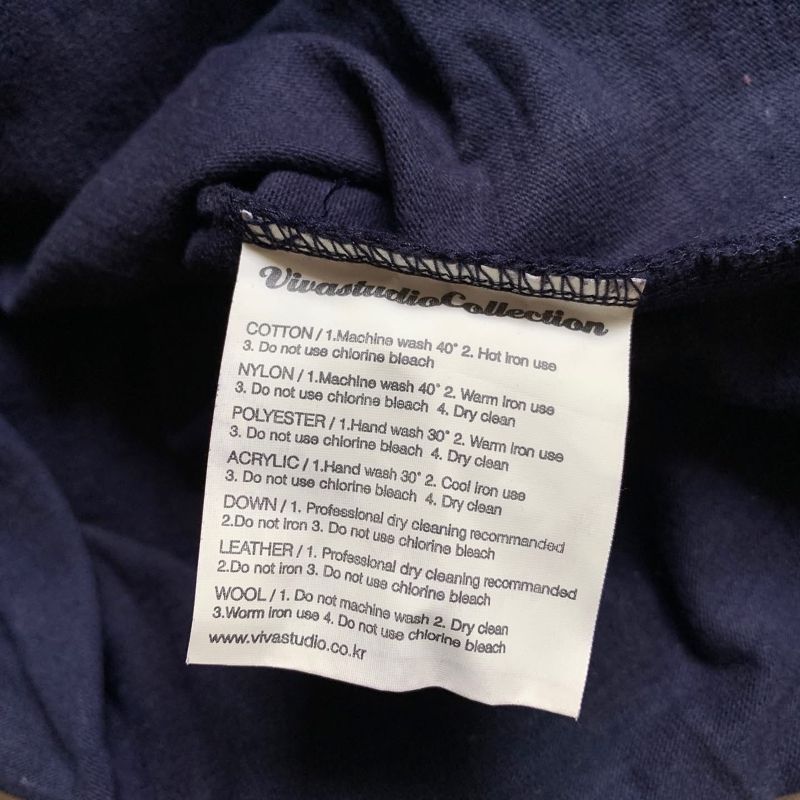 Viva Studio Henley Shirt Navy, foto 4