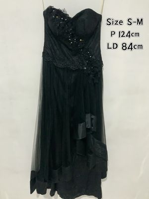 Strapless Evening Gown