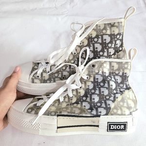 Christian Dior B23 League High Top Sneaker Oblique