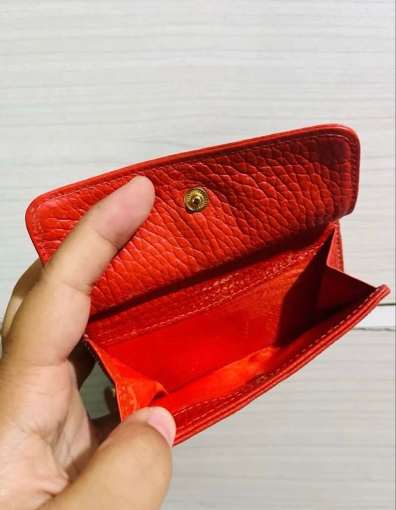 Vincis bench dompet kulit mini, foto 3