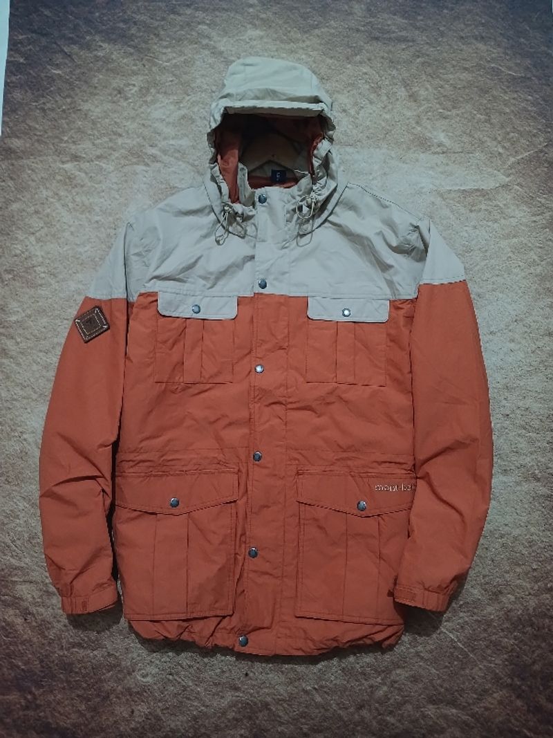 Montbell jaket outdoor gorpcore waterproof second original, foto 2