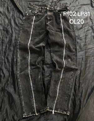 REWORK ZIP JEANS Y2K VINTAGE