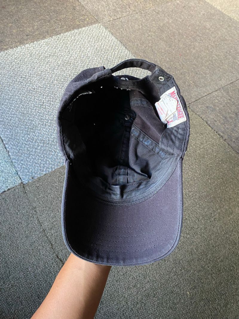 Topi MLB Yankees Second Hitam, foto 5