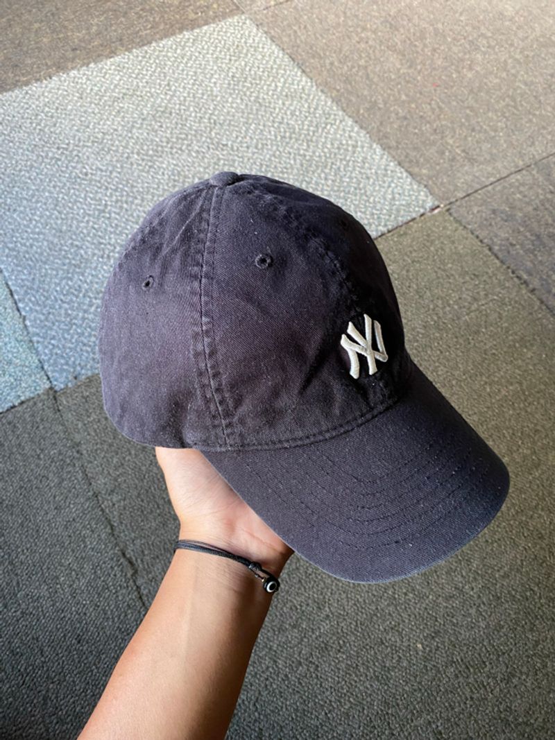 Topi MLB Yankees Second Hitam, foto 3