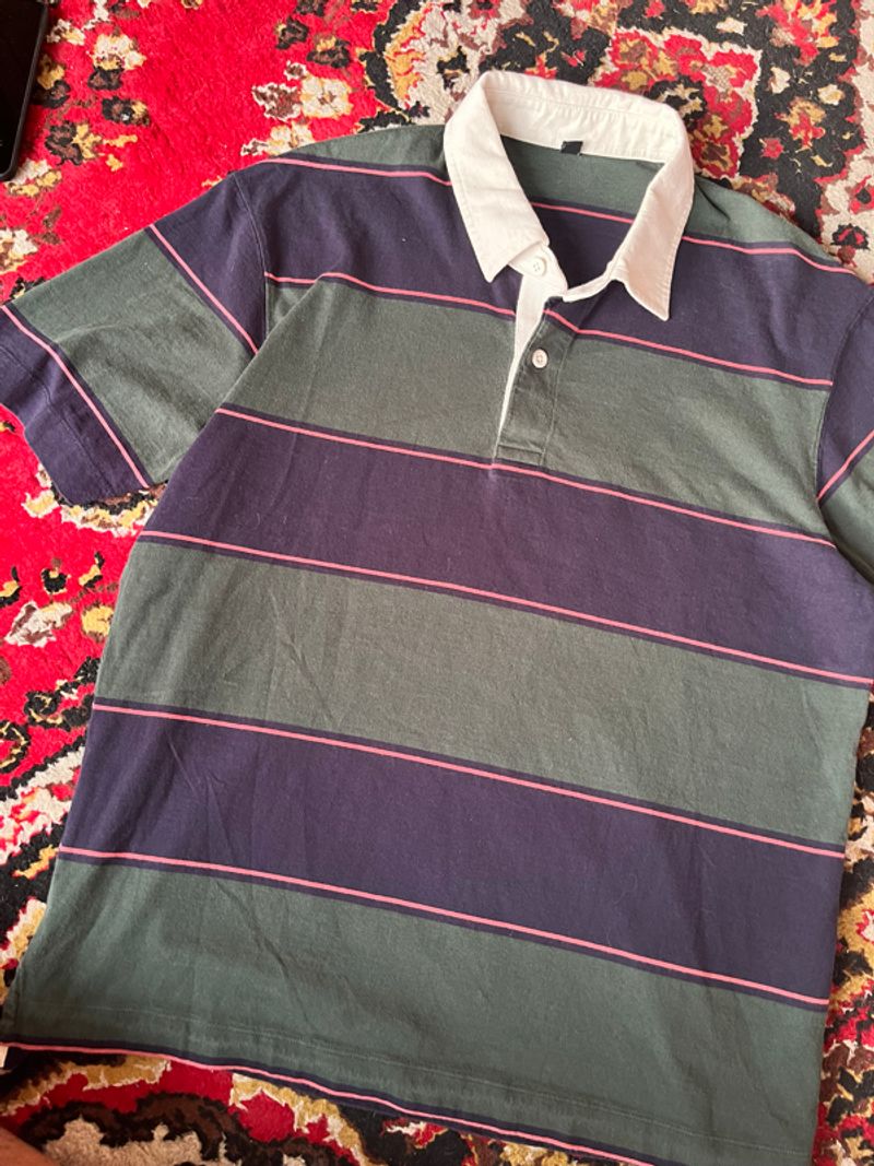 Kaos Uniqlo Polo Salur, foto 3