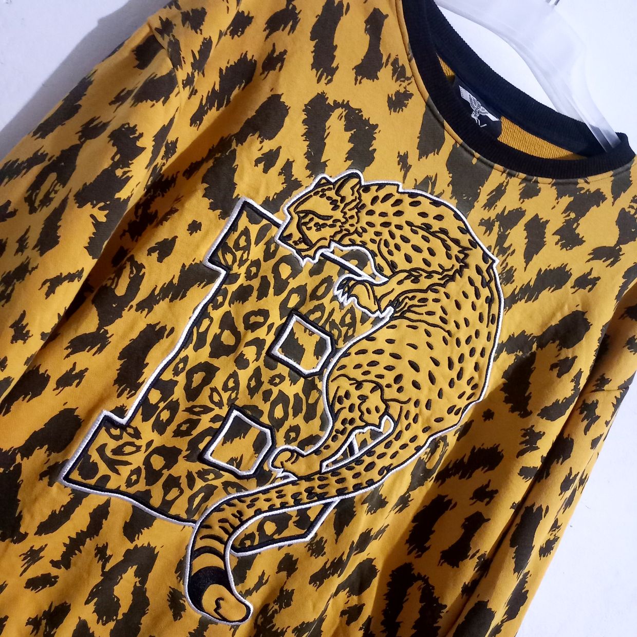 Sweatshirt Pria orange yellow, foto 2