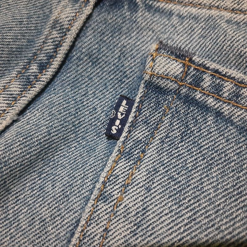 Levi's Made and Crafted Barrel Crop Blue Tab, foto 6