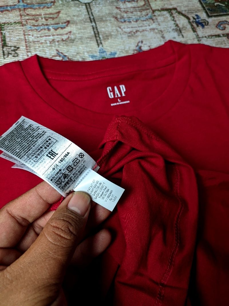 T-shirt GAP Logo Basic Brand New L, foto 3