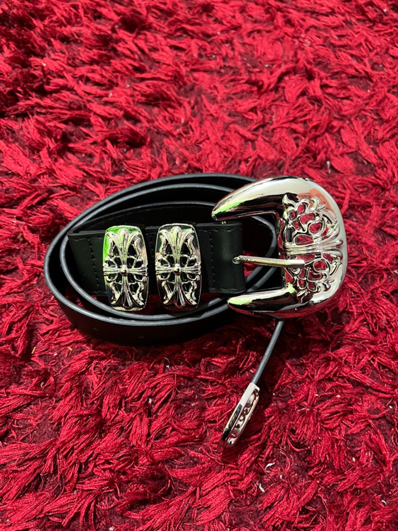 alternatif chrome hearts belt, foto 5