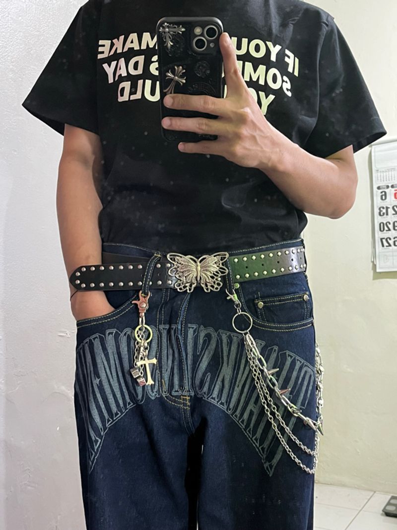 y2k butterfly belt, foto 8