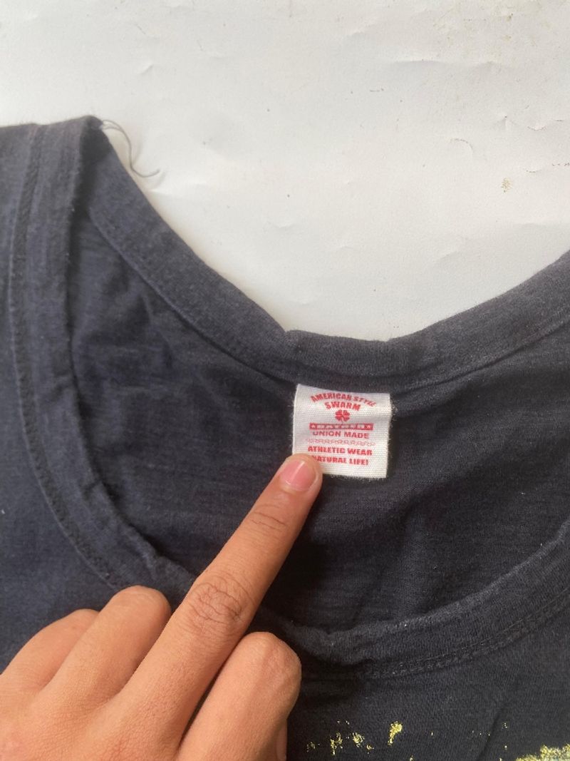 Union Made Hand Painting tank top, foto 5
