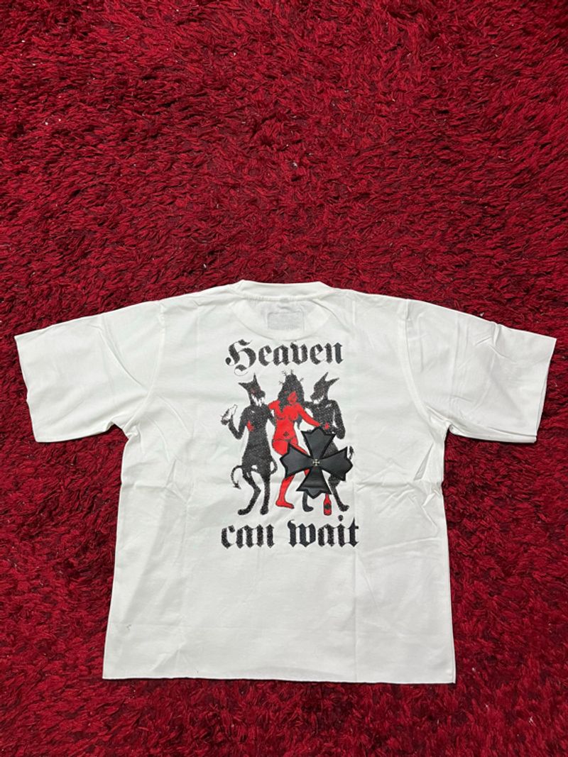 boxy tee unfinished “satan fuck everybody”, foto 2