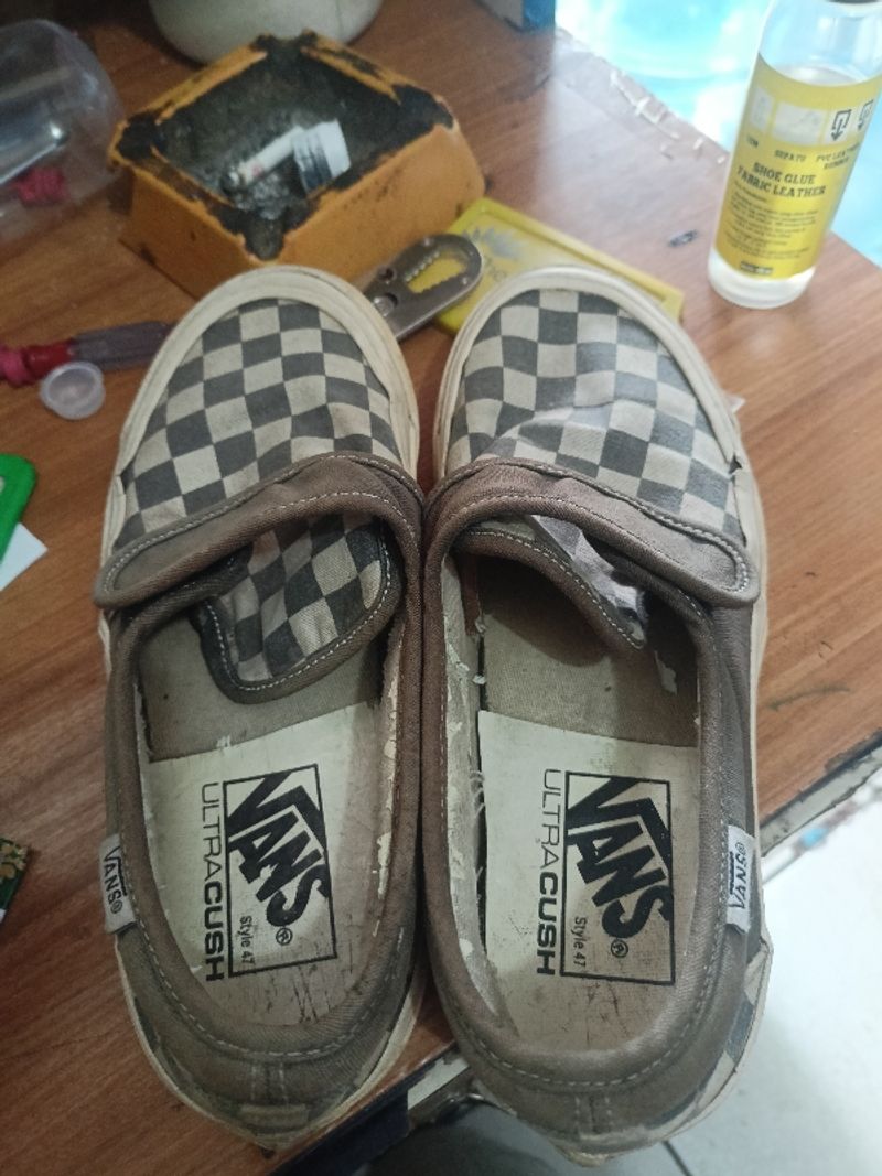 VANS Checkboard Style 47 Velcro Second Branded ORIGINAL, foto 5