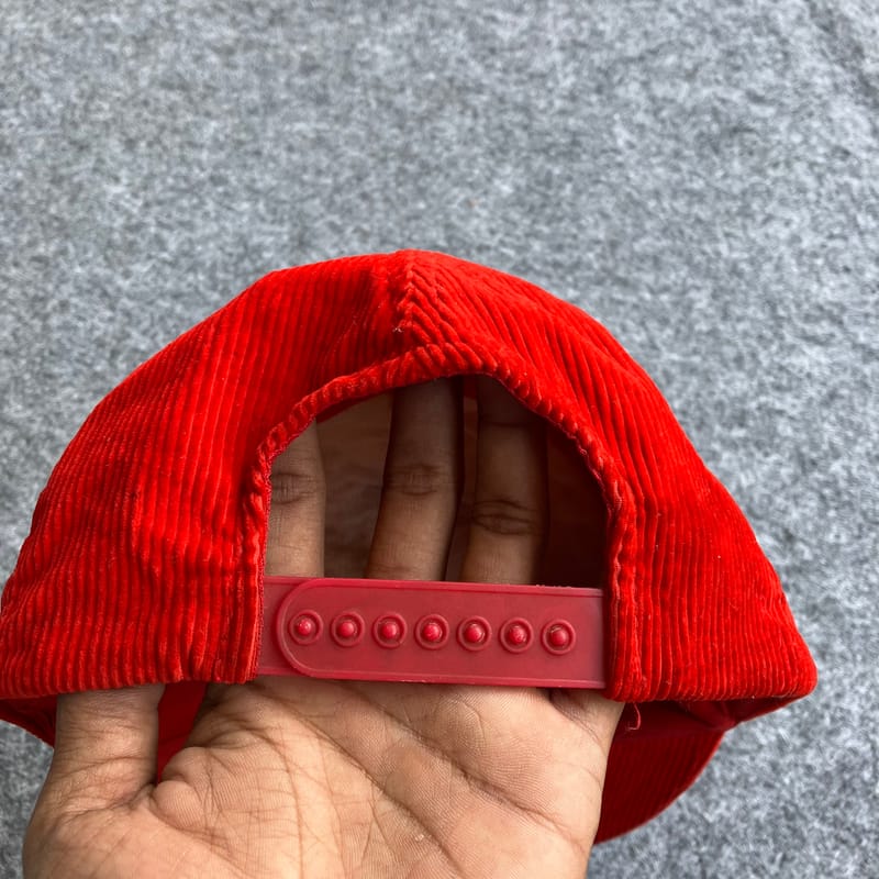 Vintage Y2K Hat Pria red, foto 2