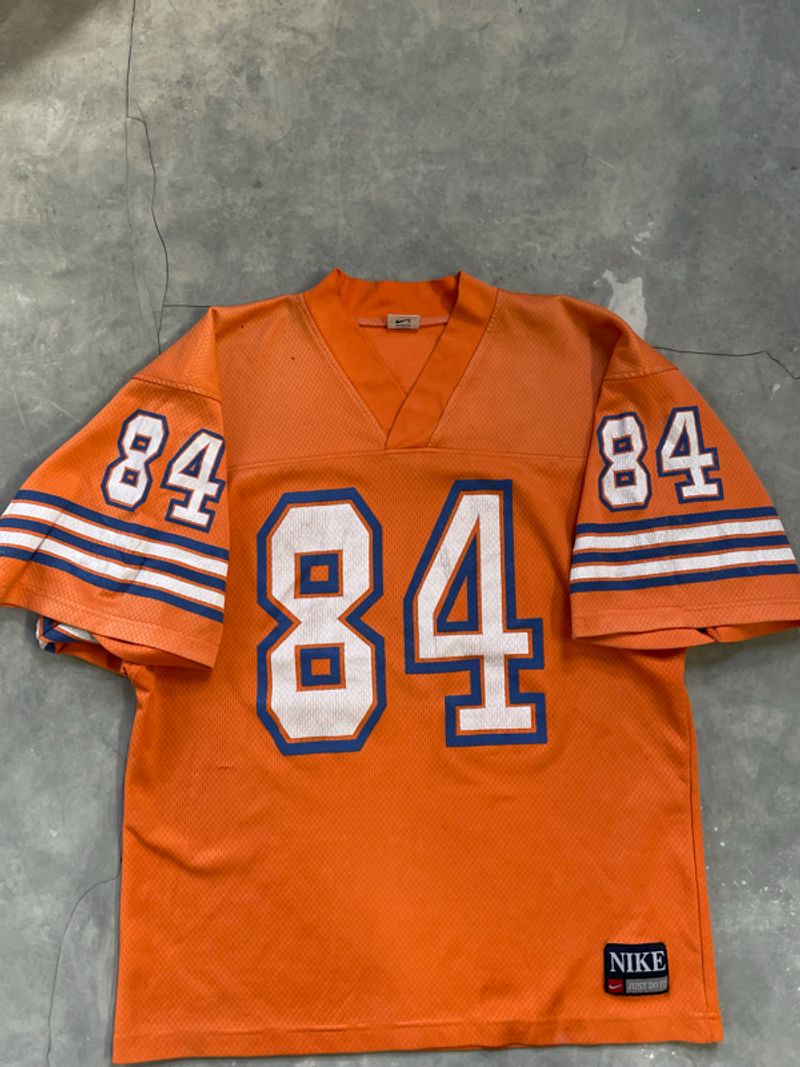 1990’s - Vintage Nike Broncos Baseball Jersey, foto 6