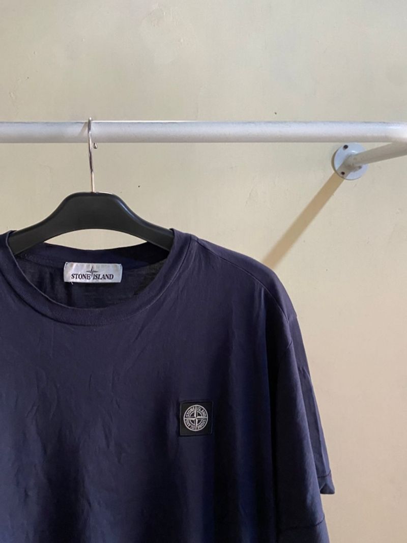 T- shirt stone island logo box, foto 2