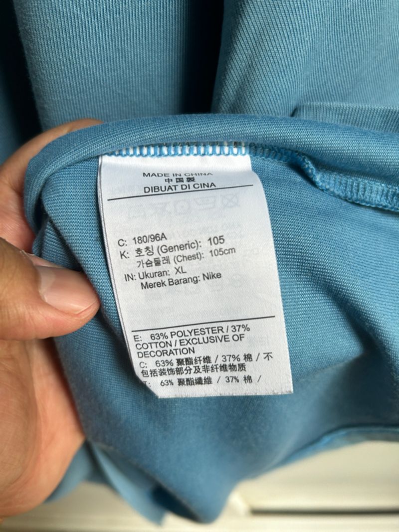 Kaos Nike ACG Logo Dutch Blue, foto 5