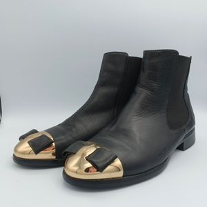 REPRICE Black Ankle Boots