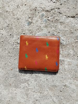 POLO RALPH LAUREN LEATHER WALLET