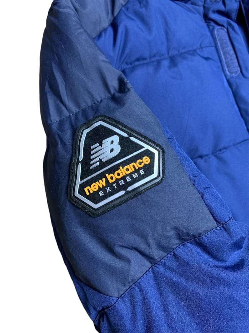 New Balance Gorpcore Sportswear Puffer jacket Pria navy, foto 4