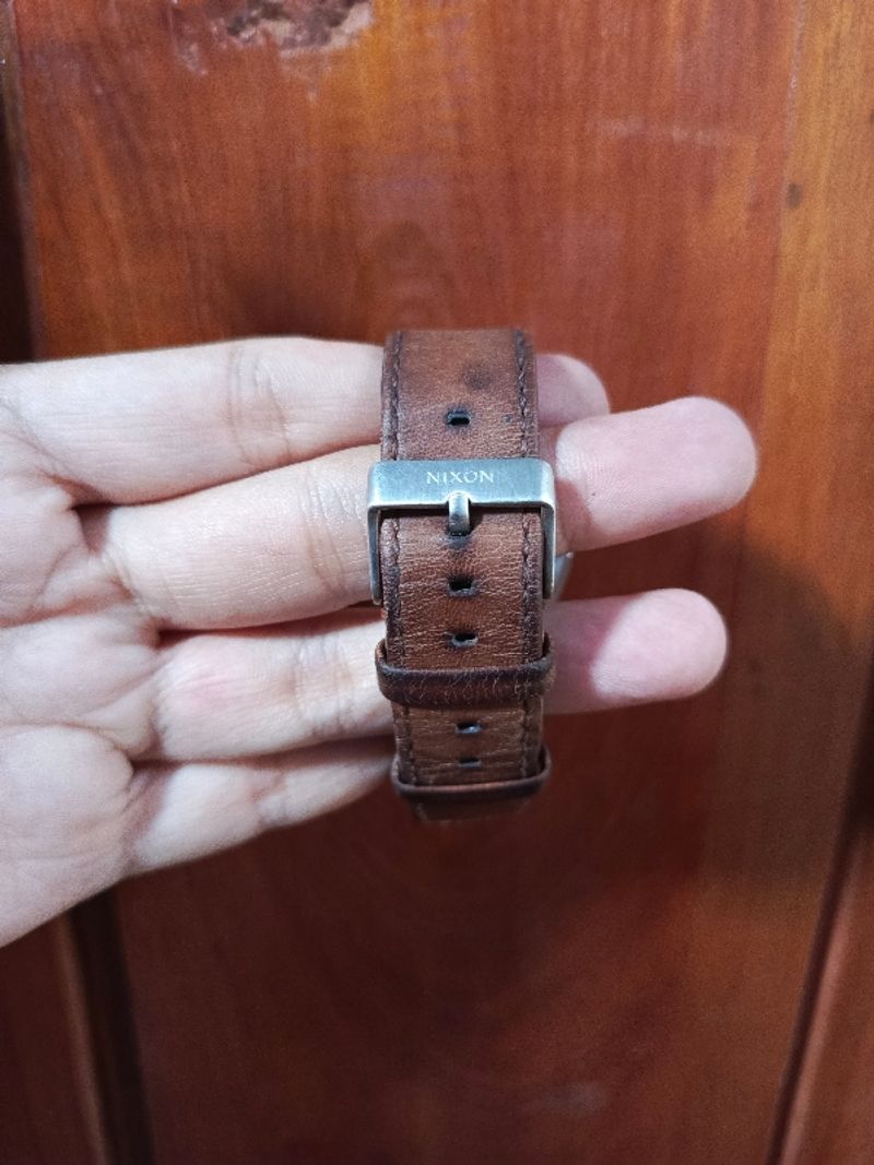 Nixon Sentry Deluxe leather, foto 4