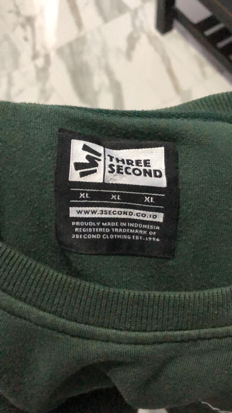 3Second Crewneck Sweatshirt, foto 2