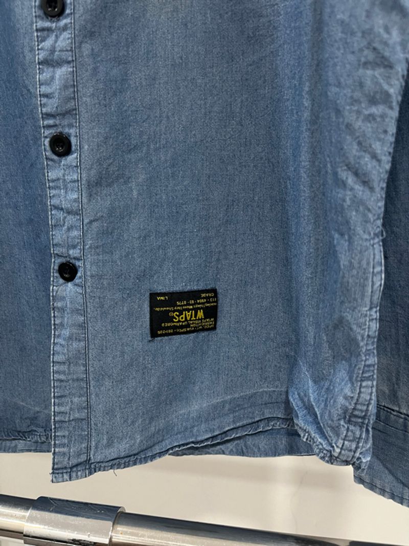 Wtaps Denim W Logo Bordir, foto 4