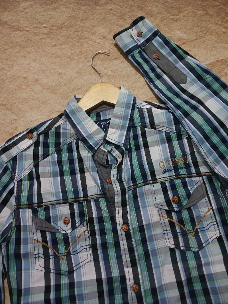 Kemeja katun pria cps second original, foto 5