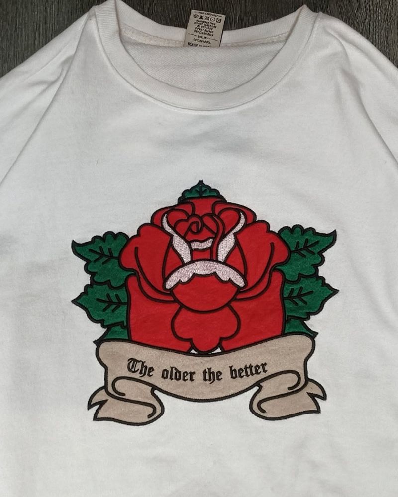 Red Rose Graphic Sweatshirt, foto 2