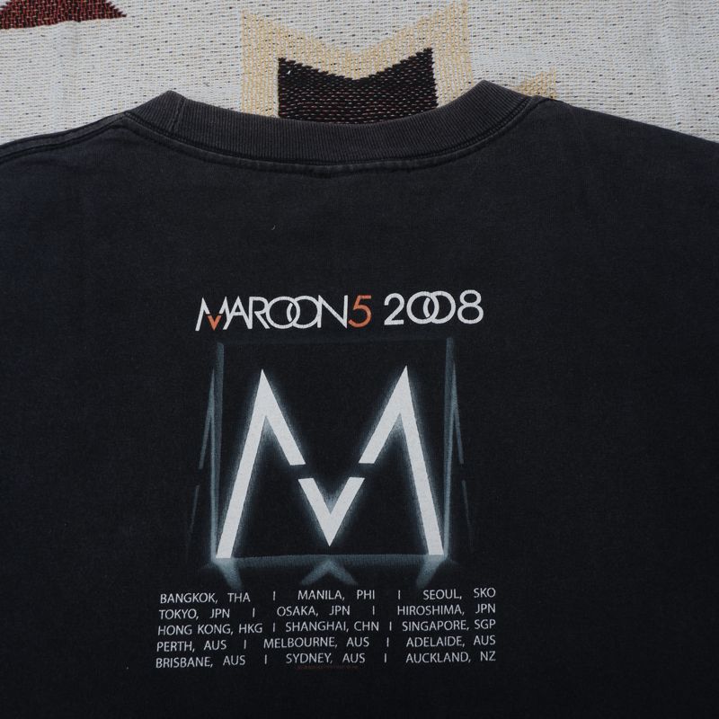 Vintage Maroon 5 Tshirt, foto 3