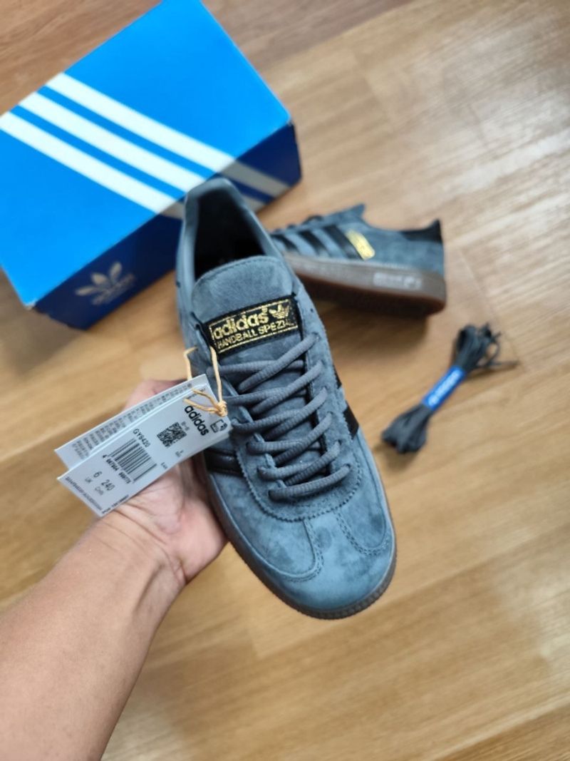 Adidas Spezial Grey Black, foto 4