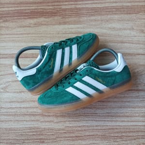 Adidas Indie Casual Sneakers Wanita white green