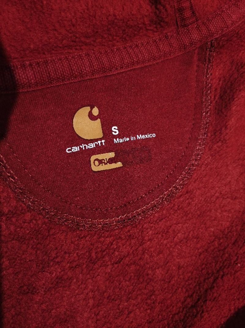 Hoodie Carhartt Basic Red, foto 3