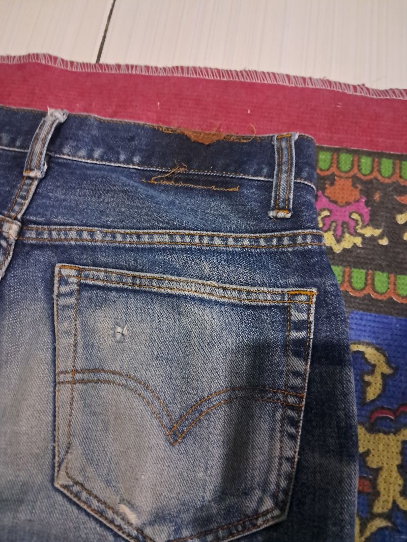 Denim pants fadding, foto 4