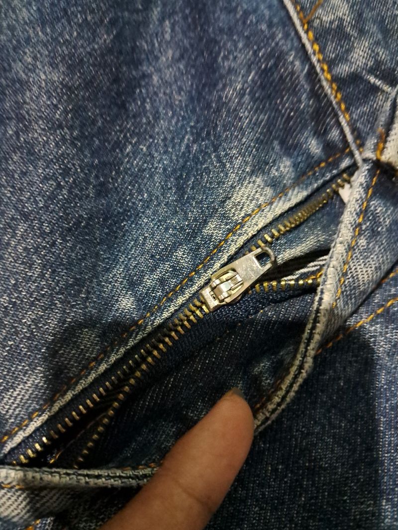 Denim pants fadding, foto 5