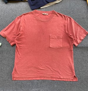 Uniqlo Casual T-shirt Pria pink